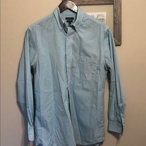 Men’s striped dress shirt